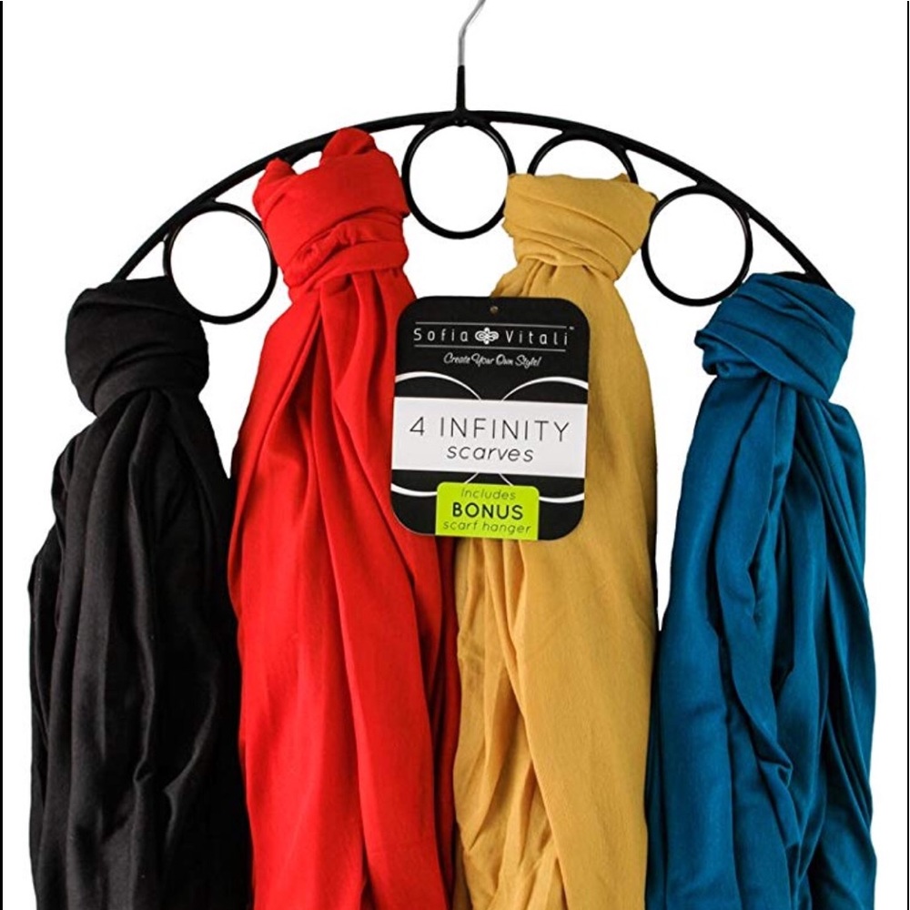 🧣Clearance 🧣Infinity Scarves with hanger - Picture 2 of 7